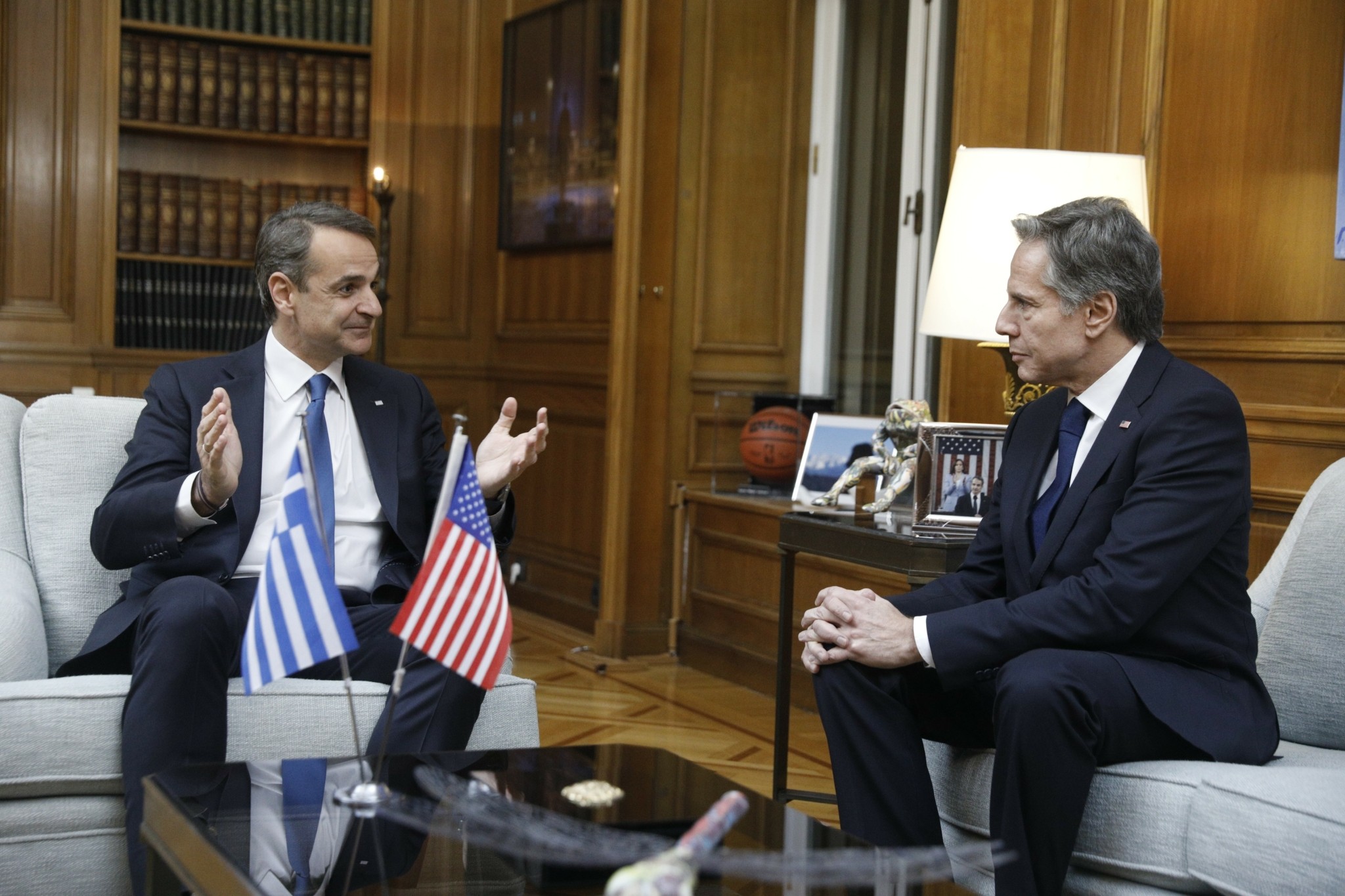 Σήμερα (6/1) η συνάντηση Μητσοτάκη – Μπλίνκεν στα Χανιά – Τι θα συζητηθεί