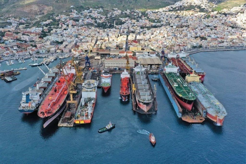 ONEX: Νέο ρεκόρ με 500 πλοία να έχουν εισέλθει στα Ναυπηγεία Ελευσίνας και Σύρου