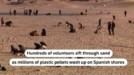 Ισπανία: Εκατομμύρια πλαστικά πέλετ ξεβράζονται στις ακτές της (tweets)