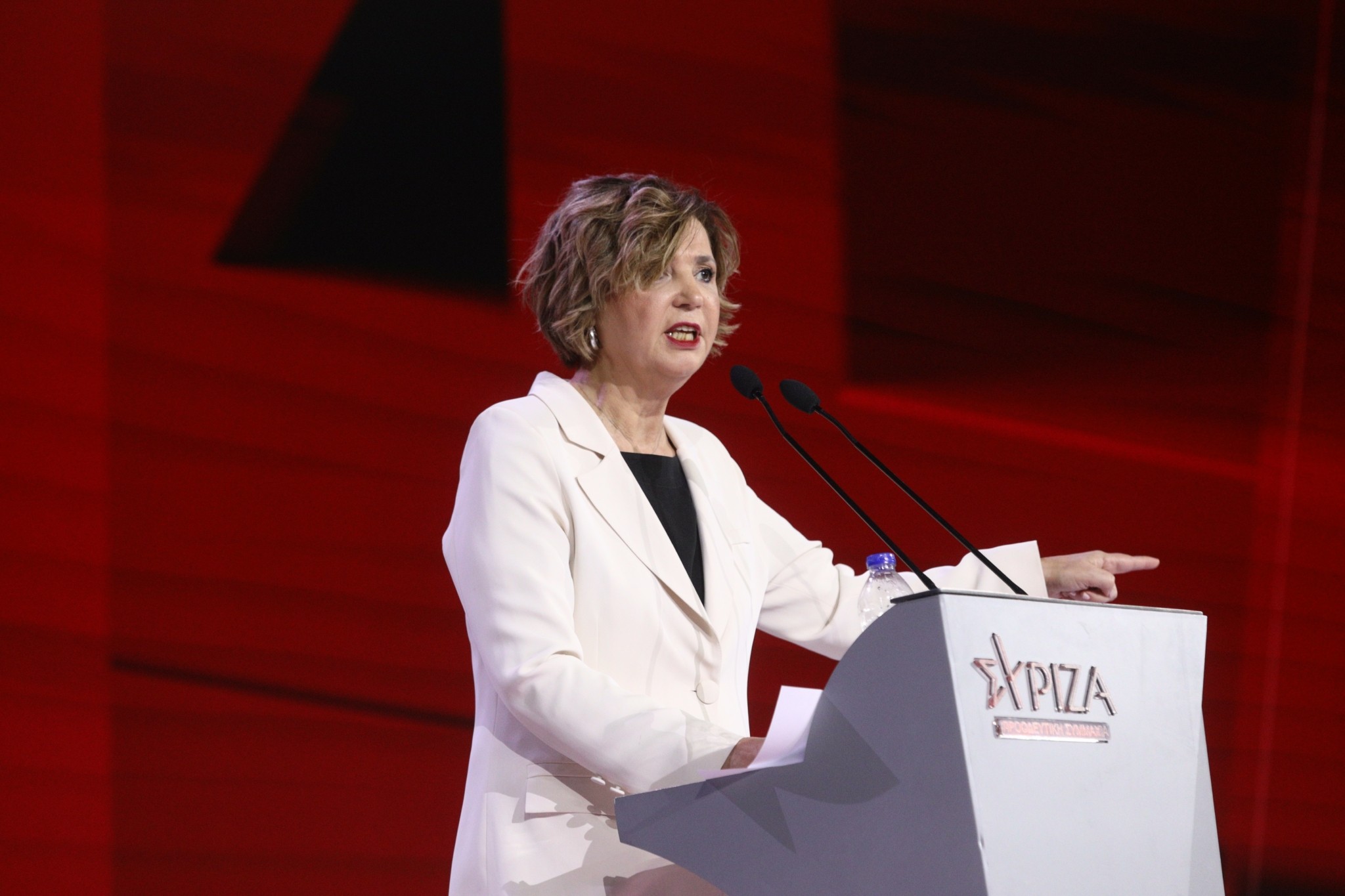 Συνέδριο ΣΥΡΙΖΑ: Υποψήφια πρόεδρος η Όλγα Γεροβασίλη – «Δεν φοβήθηκα ποτέ την ευθύνη»