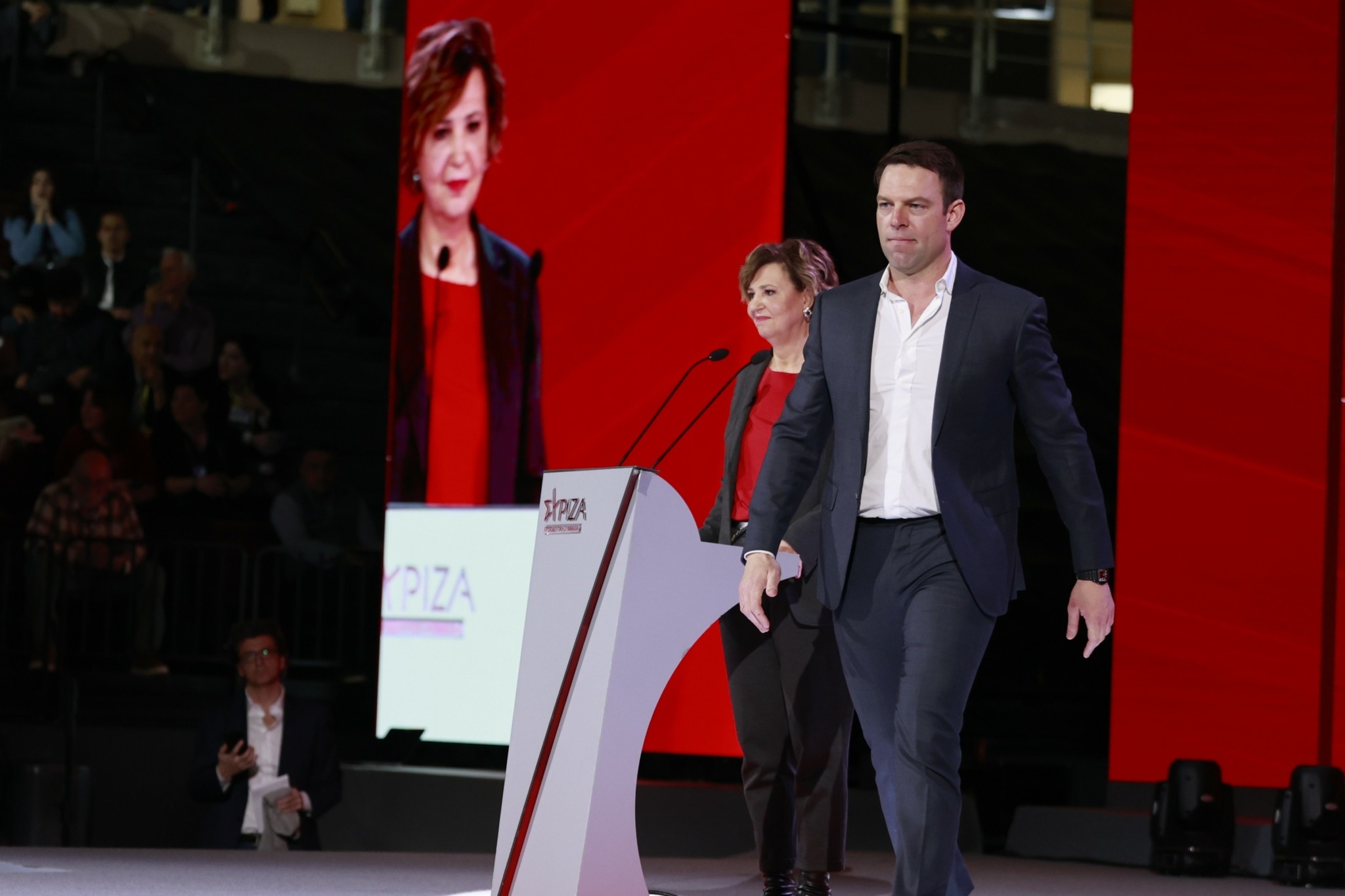 Συνέδριο ΣΥΡΙΖΑ: Οι «εκλογές τέλος» και ο «τσακωμός» Κασσελάκη – Γεροβασίλη από το βήμα (pics + vid)