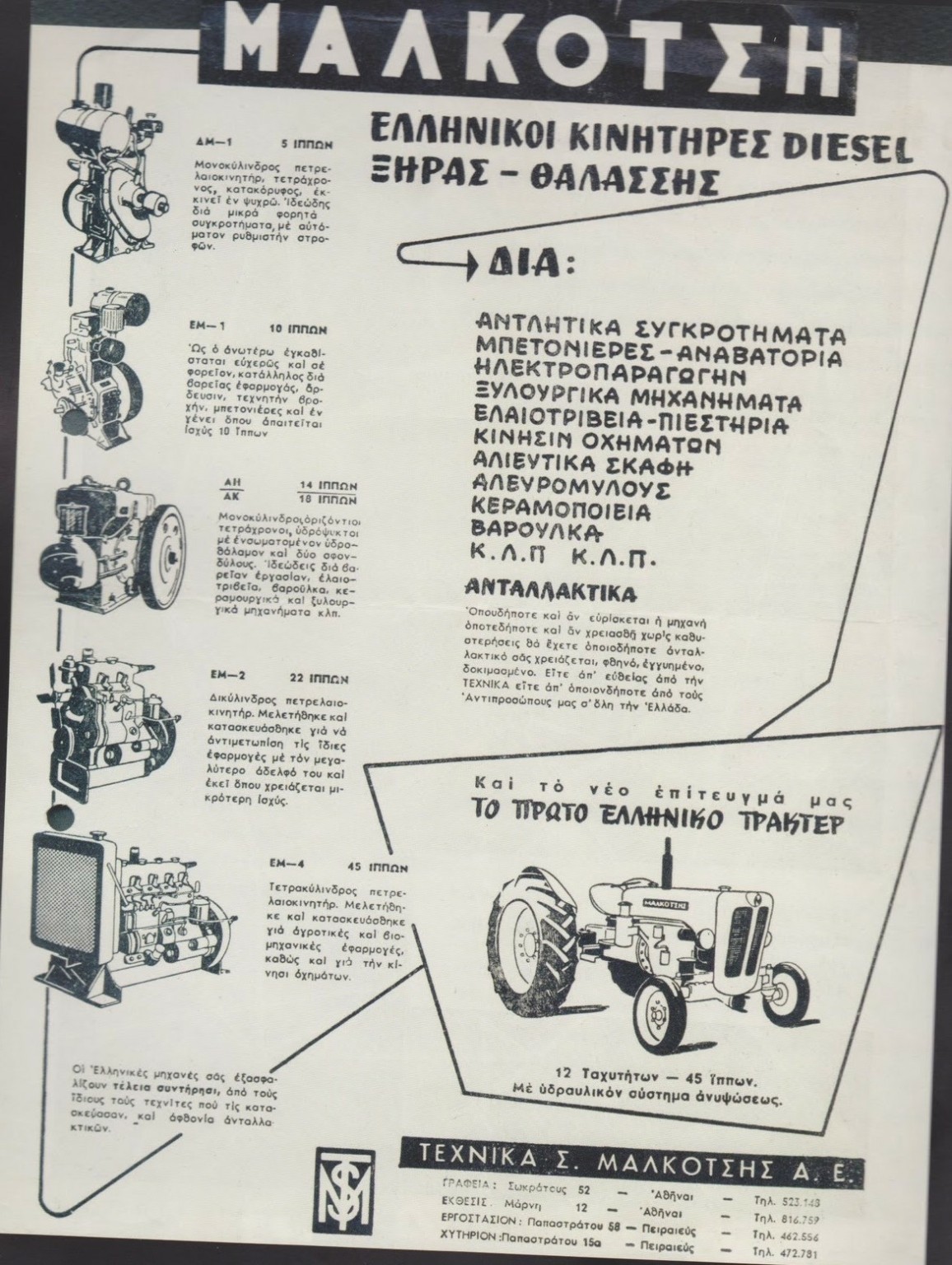 Τρακτέρ: Από την ατμομηχανή στα Στάγιερ και τα διαστημικά ταμπλό