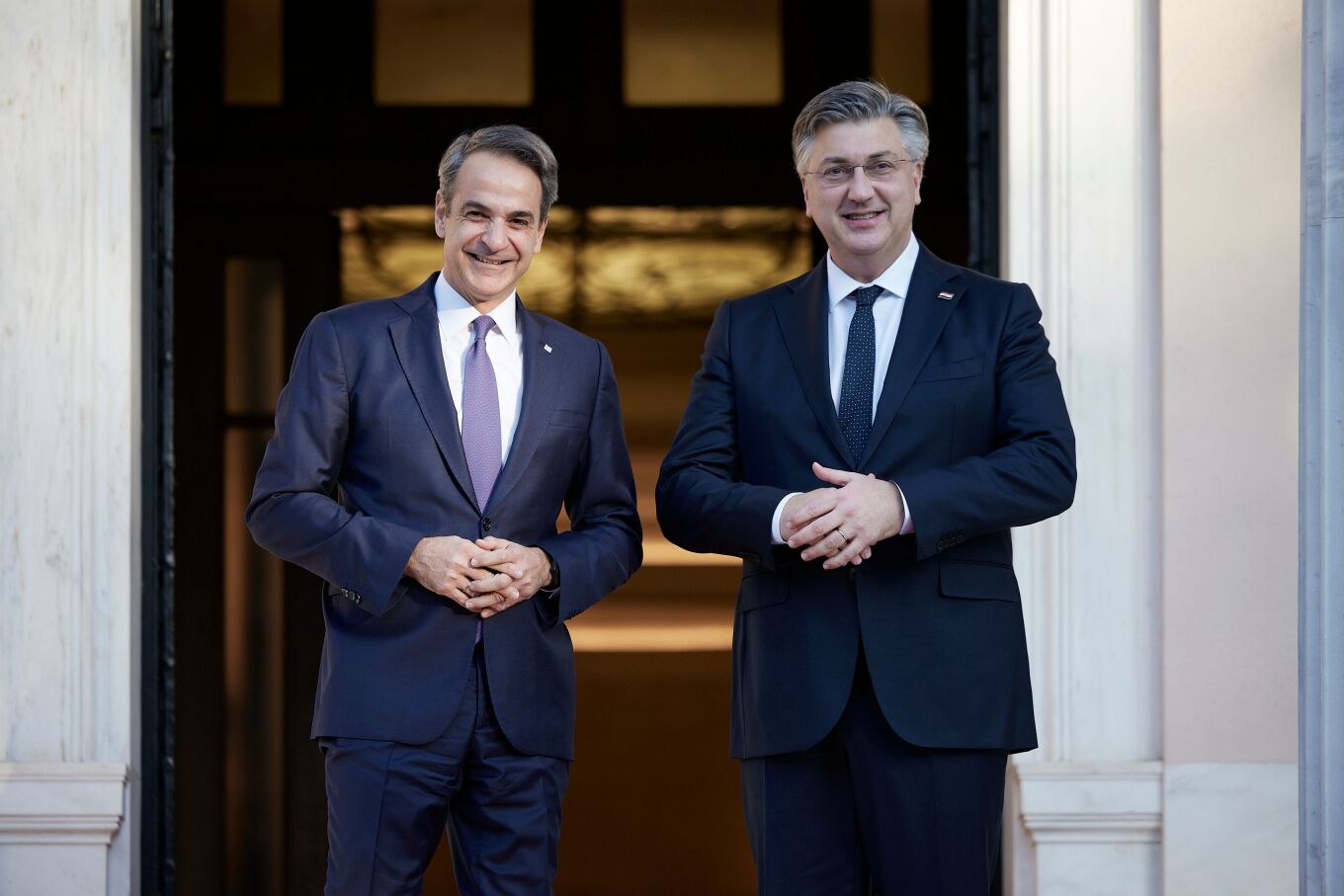 Συνάντηση Μητσοτάκη με Κροάτη πρωθυπουργό: Στο επίκεντρο επένδυσεις και αξιοποίηση πόρων της ΕΕ