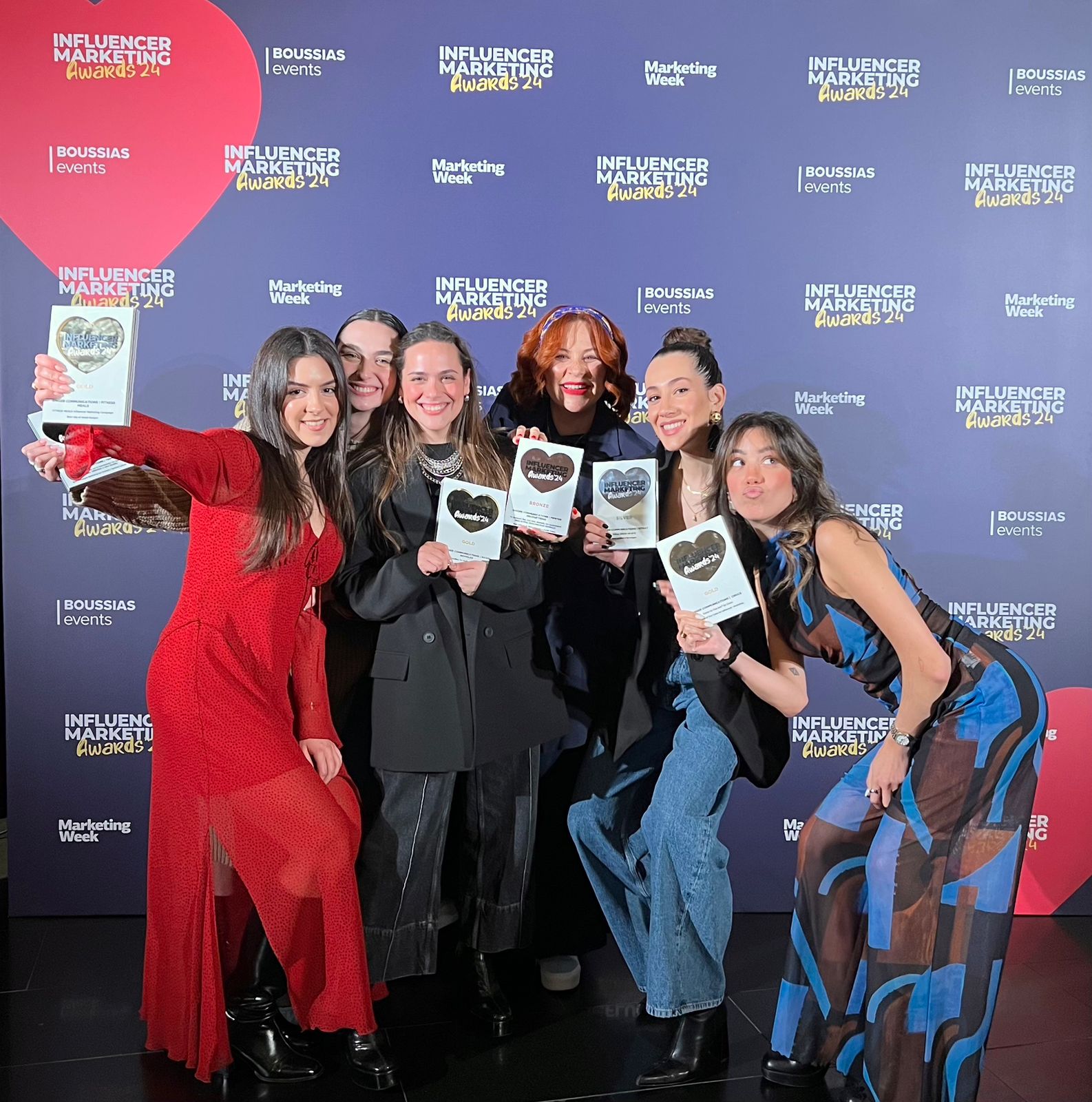 Έξι βραβεία για την Ginger Communications στα Influencer Marketing Awards 2024