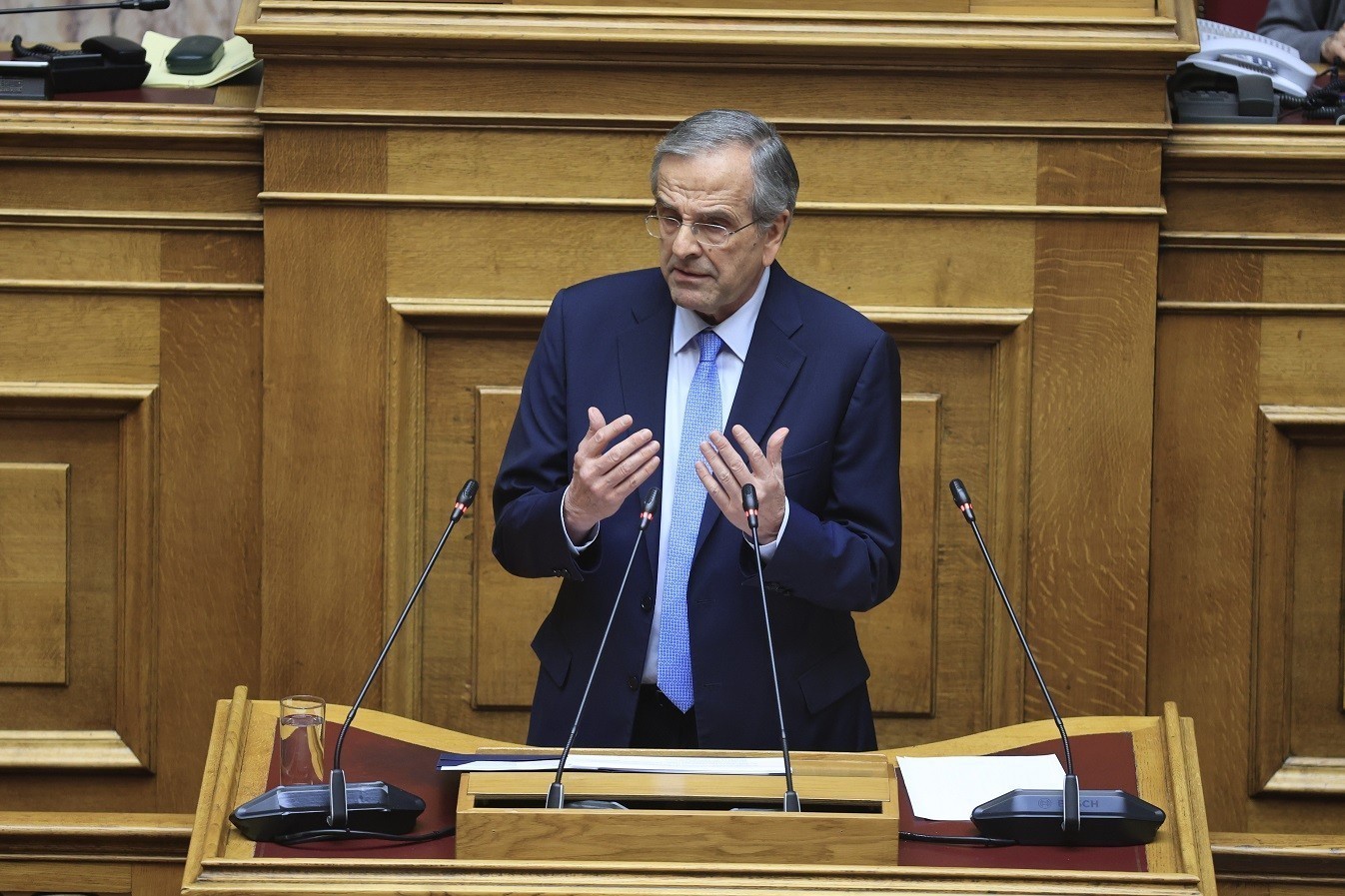 Σαμαράς κατά Μητσοτάκη: Εχει μετατρέψει τη ΝΔ σε Σημιτικό ΠΑΣΟΚ με μπλε χρώμα (vid) | Ειδήσεις για την Οικονομία