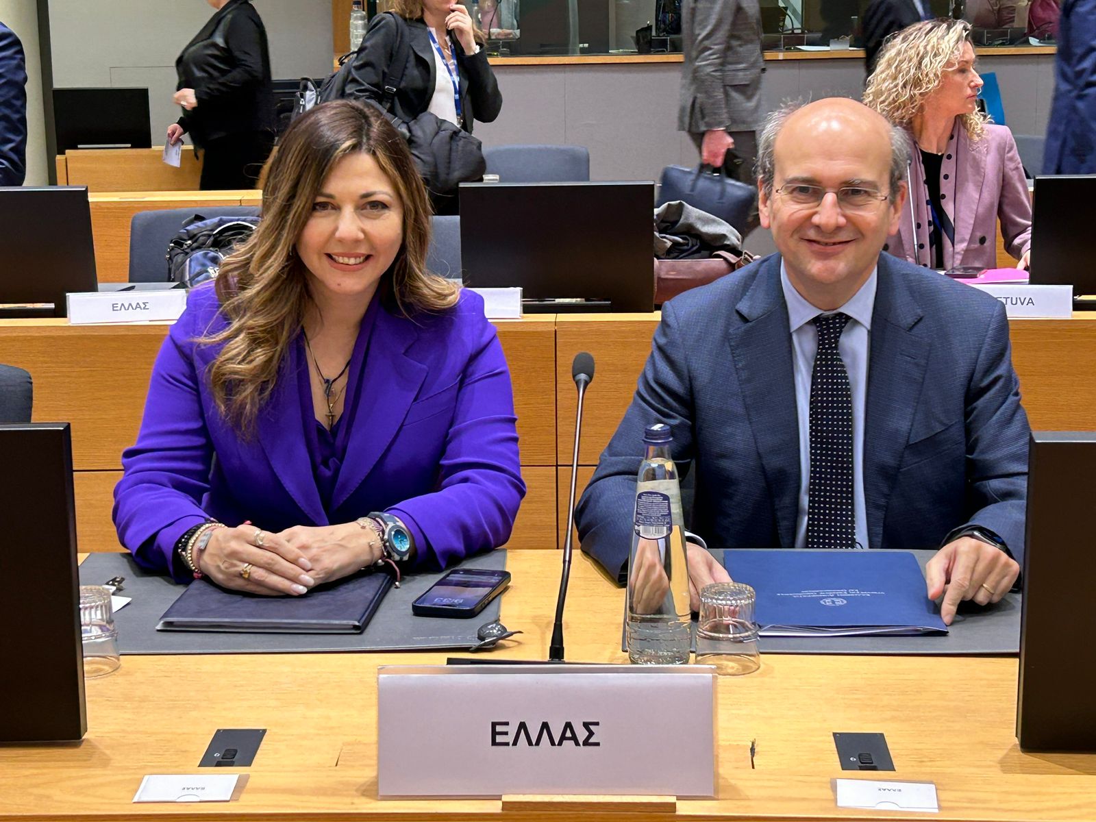 Χατζηδάκης στο ECOFIN: Η Ελλάδα χρησιμοποιεί την ανάπτυξη ως εργαλείο για την ενίσχυση της κοινωνικής πολιτικής (pics)