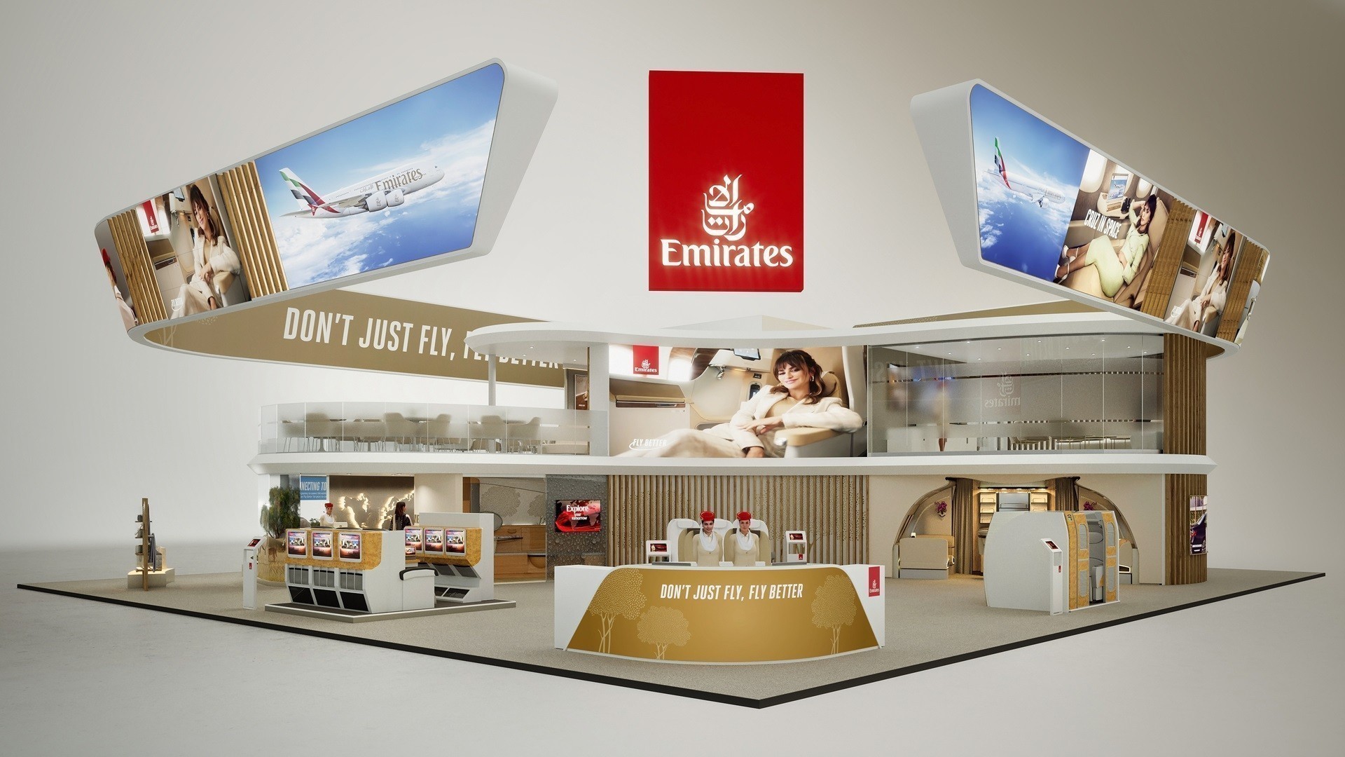Emirates: Επιστρέφει δυναμικά στη Διεθνή Έκθεση ITB Berlin 2024 (pics)