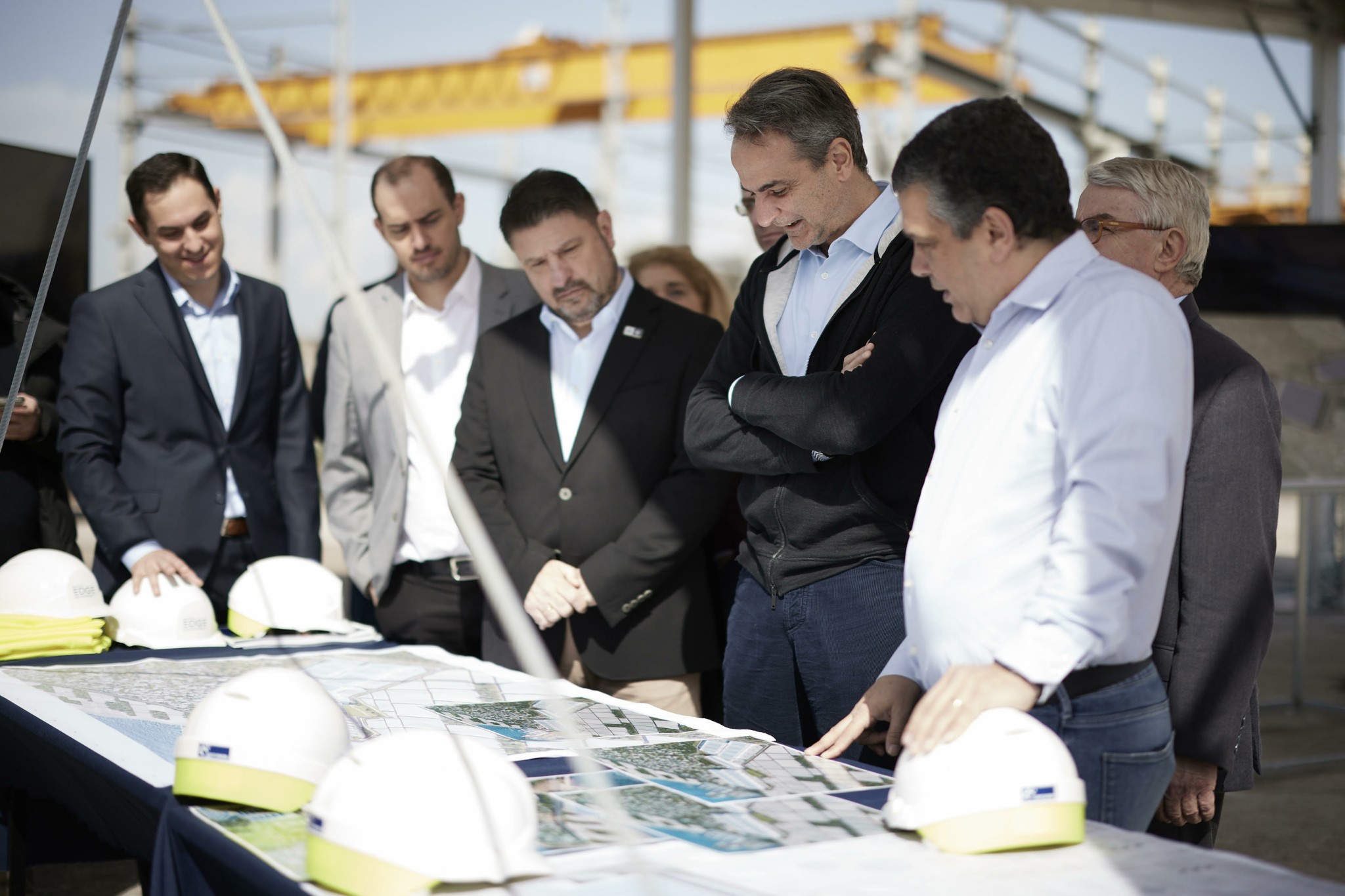 Streem Global (HIG): Επένδυση €300 εκατ. για το Logistic Park στον Ασπρόπυργο – Επίσκεψη Μητσοτάκη (pics)