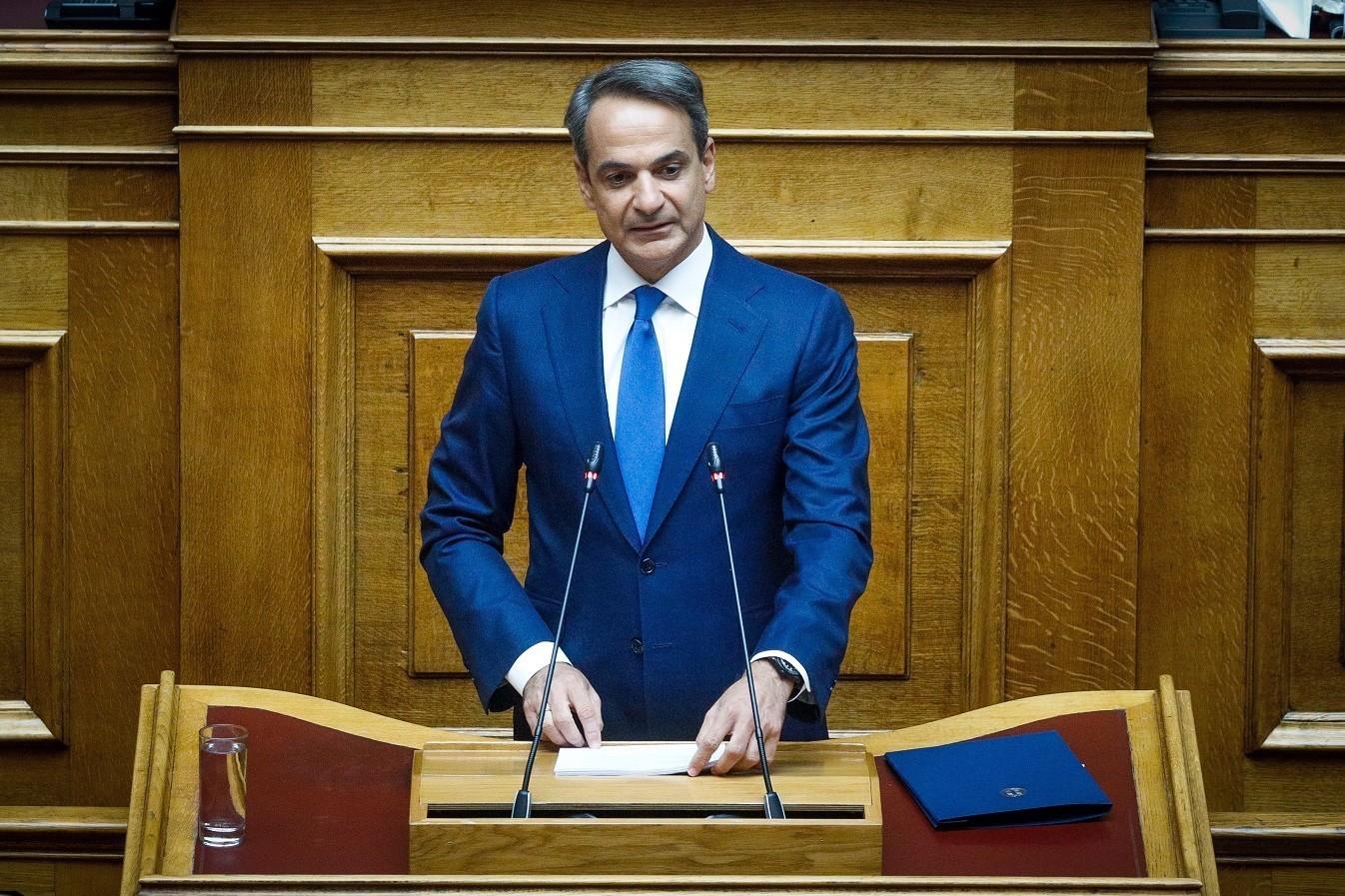 Κυριάκος Μητσοτάκης: Η ομιλία του στη Βουλή για την πρόταση δυσπιστίας – Δείτε live (upd)