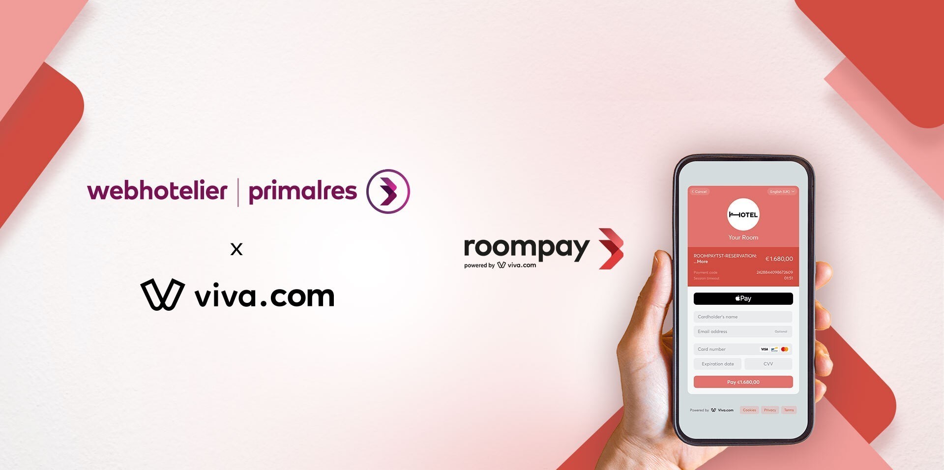 webhotelier | primalres: Δημιουργεί το roompay σε συνεργασία με τη Viva.com