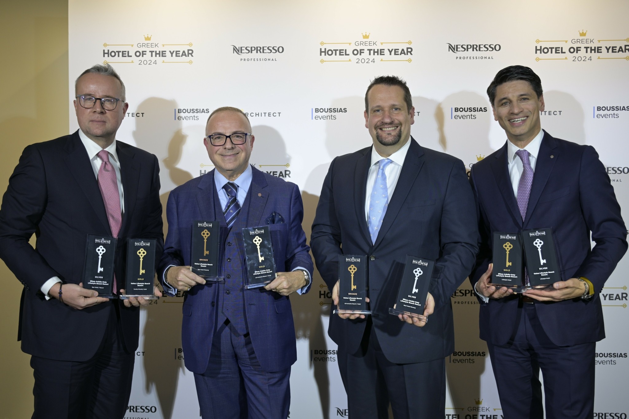 Τα Ella Resorts ξεχώρισαν στα «Greek Hotel of the Year Awards» με 8 βραβεία