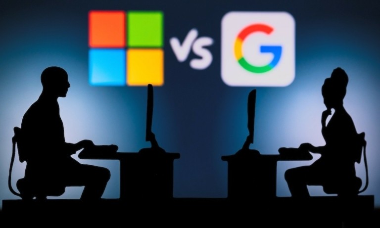Σπάνε τα κοντέρ Microsoft και Google λόγω τεχνητής νοημοσύνης και cloud computing