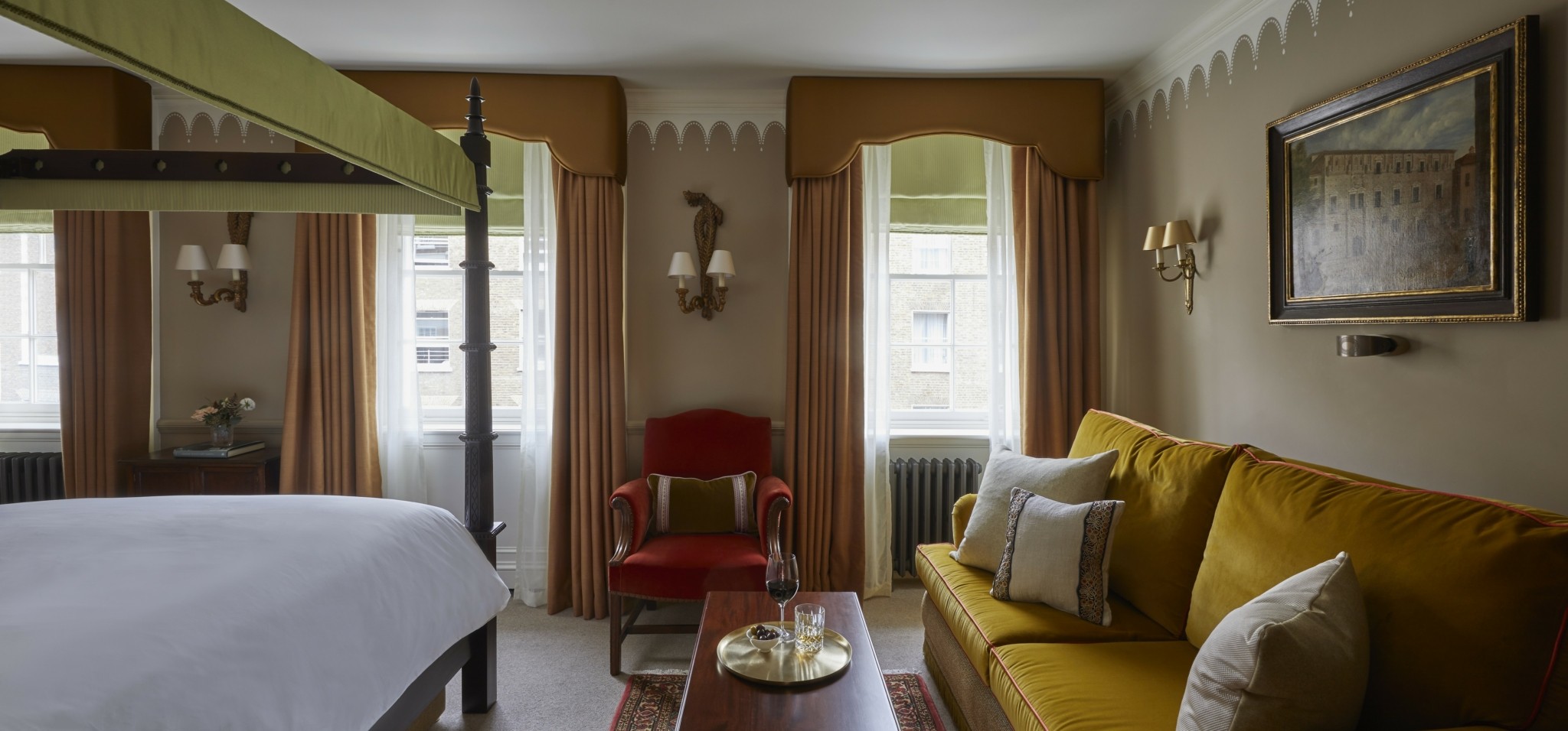 Ενα αρχοντικό στο Λονδίνο που έγινε ένα σπάνιο μπουτίκ ξενοδοχείο