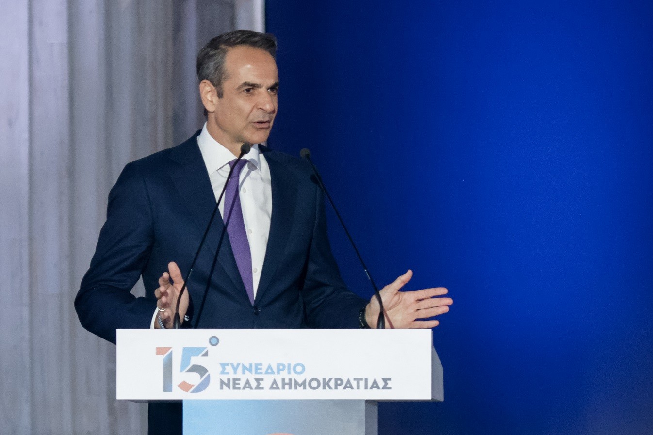 Μητσοτάκης στο 15ο Συνέδριο της ΝΔ: Να κάνουμε τη νίκη στις ευρωεκλογές καινούργιο ξεκίνημα για την πατρίδα (vid) (upd)