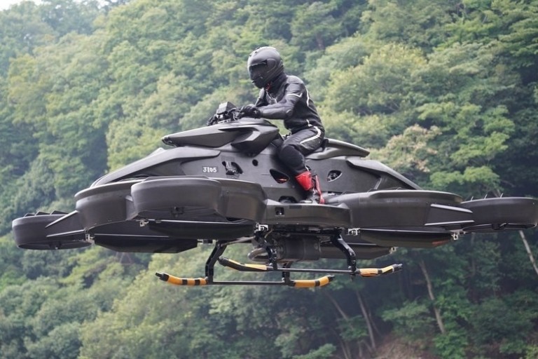 Η πρώτη ιπτάμενη μοτοσυκλέτα έρχεται μέχρι το 2030