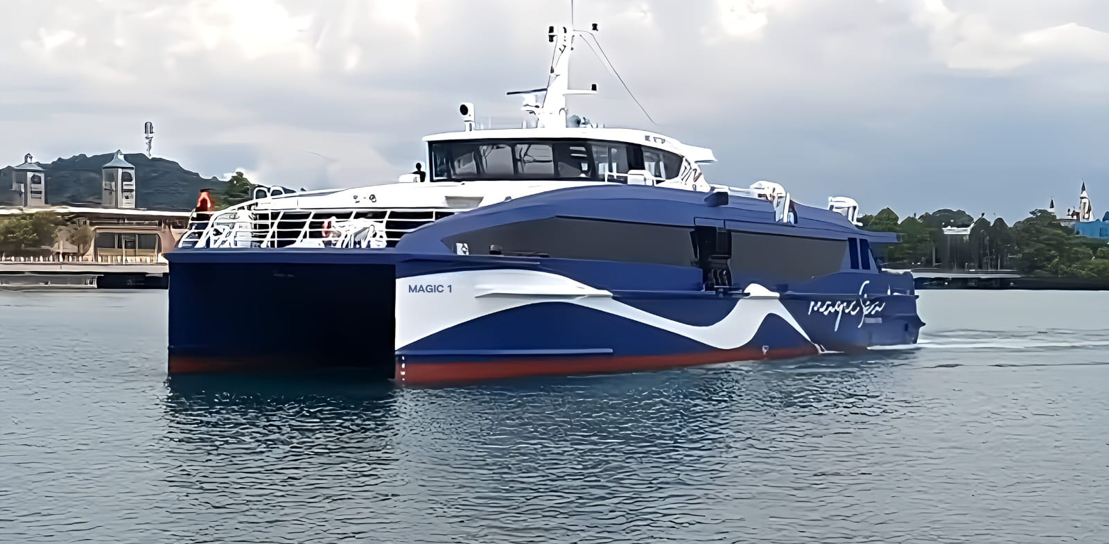 Νέο καταμαράν απέκτησε η MAGIC SEA FERRIES – Θα συνδέει την Αίγινα με την Ύδρα