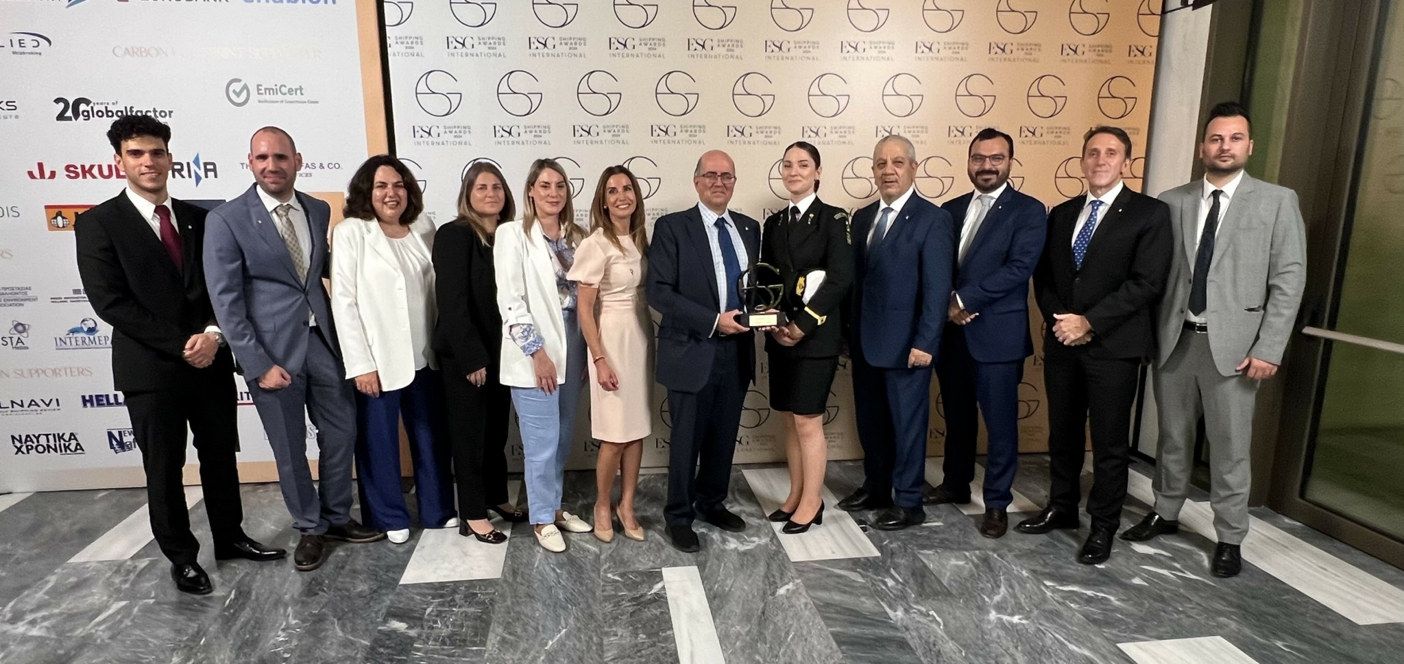 ESG Shipping Awards: Με το βραβείο People Leader τιμήθηκε ο όμιλος Τσάκου (pics)