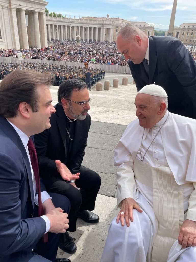 Τον Πάπα Φραγκίσκο συνάντησε ο Κυριάκος Πιερρακάκης