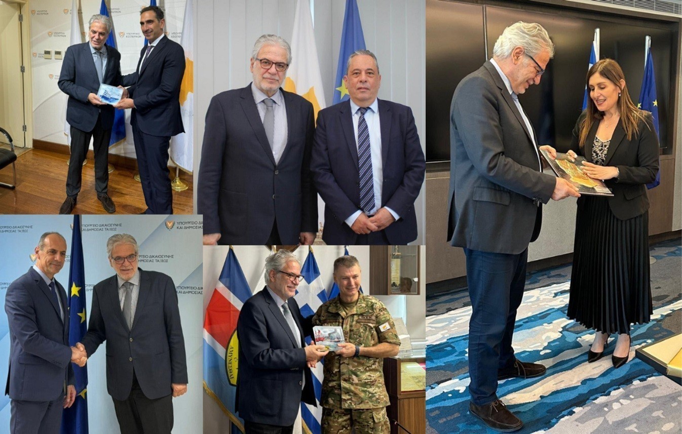 Στυλιανίδης: Στο επίκεντρο η ενίσχυση της συνεργασίας Ελλάδας-Κύπρου στη ναυτιλία