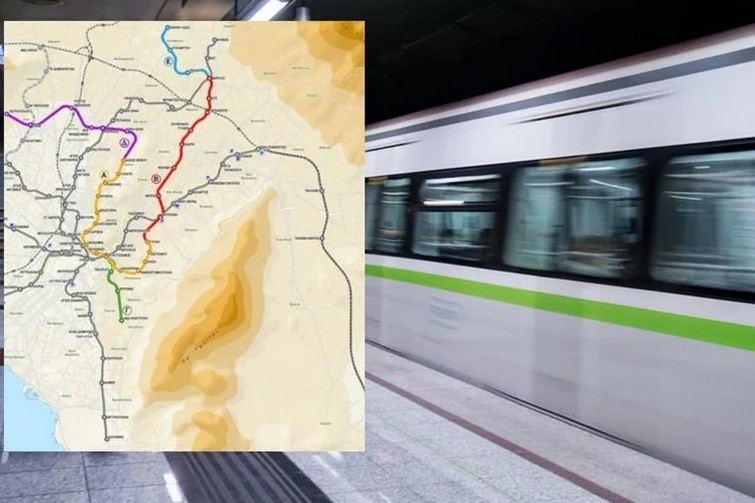 Επεκτάσεις Μετρό Αθήνας: Όλες οι νέες γραμμές και κλάδοι που έρχονται (χάρτης) | Ειδήσεις για την Οικονομία