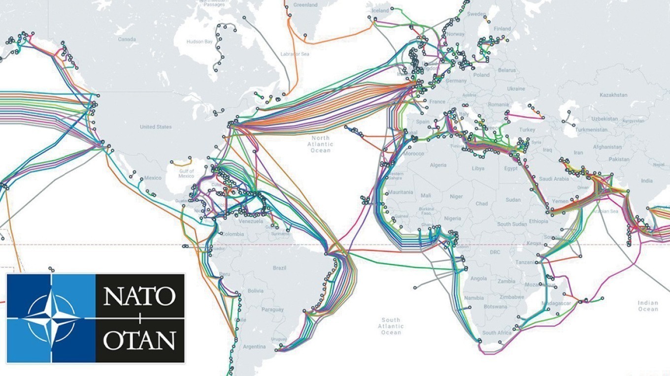 Προειδοποιήσεις από το ΝΑΤΟ: Τα καλώδια ίντερνετ και ενέργειας είναι η «Αχίλλειος πτέρνα» της Δύσης (χάρτης)