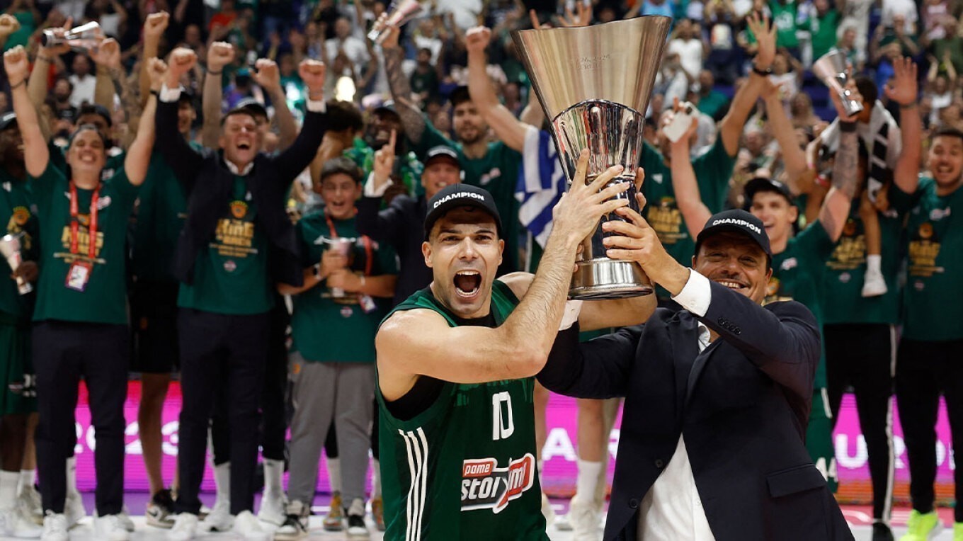 Ο ΠΑΟ έραψε το 7ο αστέρι – Κέρδισε τη Ρεάλ με 95-80 στον τελικό της Euroleague (tweets + pic + vids)