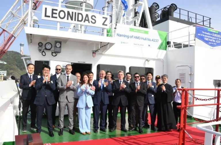 Αριστείδης Πίττας: Η Euroseas παρέλαβε το νεότευκτο containership «M/V Leonidas Z» (pics)
