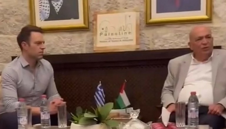 Στο Ισραήλ ο Κασσελάκης – Συναντήθηκε με τον υπουργό Τουρισμού της Παλαιστίνης