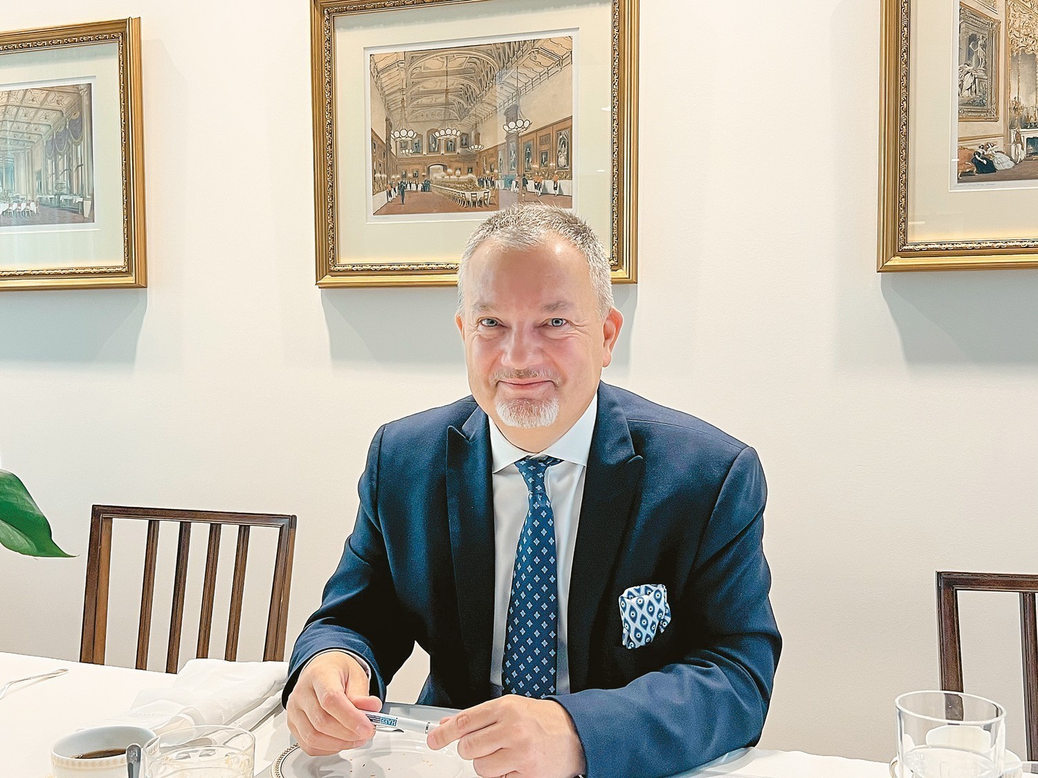 Μάθιου Λοτζ: Οι σχέσεις Ελλάδας – Βρετανίας στη ναυτιλία κρατάνε γερά εδώ και τρεις αιώνες (pic)