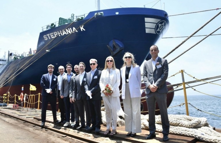 Αριστείδης Πίττας: Η Euroseas παρέλαβε το νεότευκτο “Stephania K.” (pics)