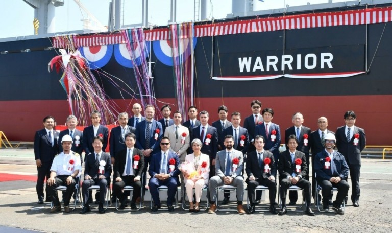 Η DryDel Shipping παρέλαβε το νεότευκτο φορτηγό Warrior