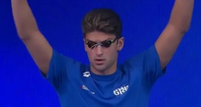 Ευρωπαϊκό πρωτάθλημα κολύμβησης: Ασημένιο μετάλλιο στα 800μ ελεύθερο ο Μάρκος