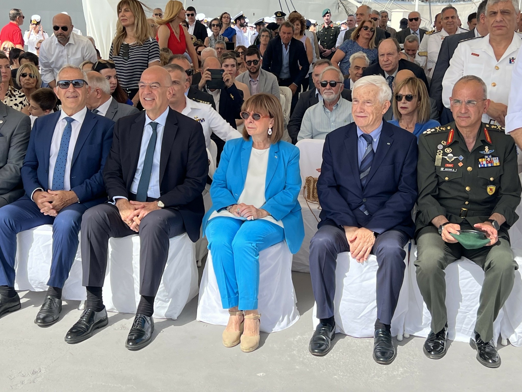 «Περσέας»: To νέο απόκτημα του Πολεμικού Ναυτικού – Έγινε η τελετή ονοματοδοσίας παρουσία Σακελλαροπούλου