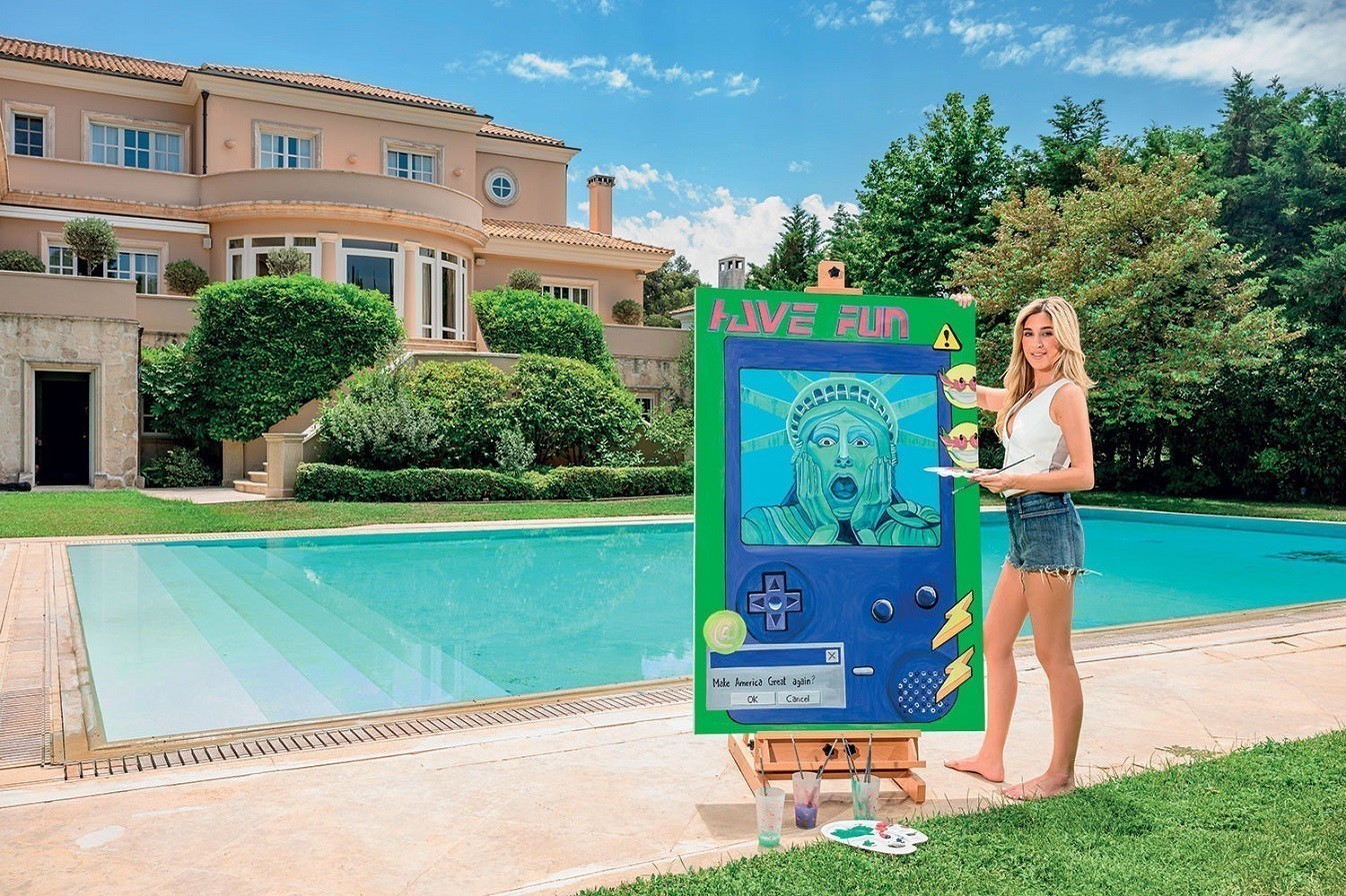 Σαλώμη Οικονομίδη: Το pop κορίτσι της τέχνης (pics)