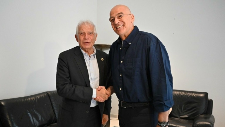 H Ευρωπαϊκή αμυντική στρατηγική στο επίκεντρο συνάντησης Δένδια με τον Ζοζέπ Μπορέλ (tweet)