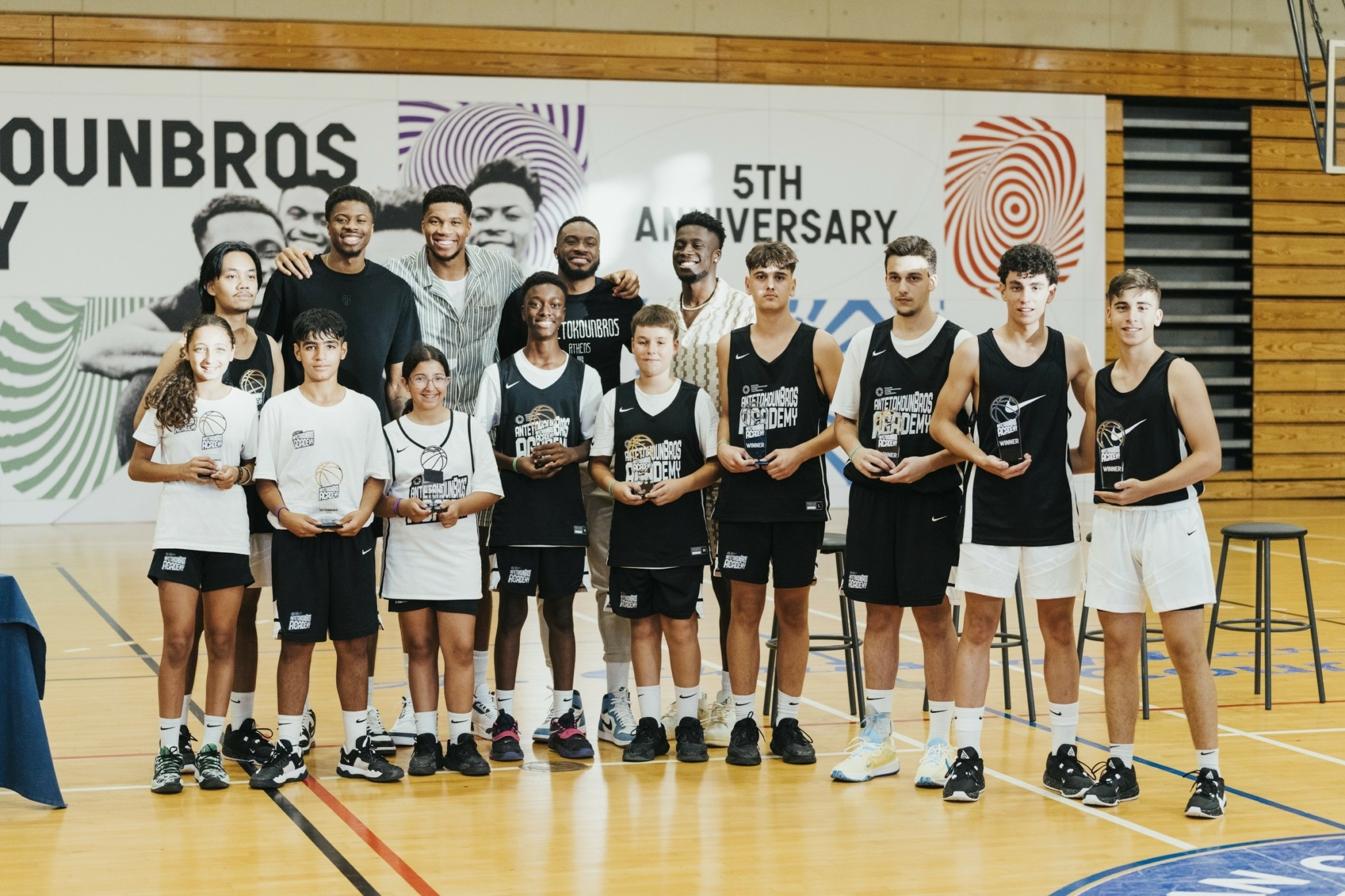 Kaizen Foundation: Συνεργασία με το Charles Antetokounmpo Family Foundation για την ενίσχυση του έργου της Antetokounmpo Academy (pics)