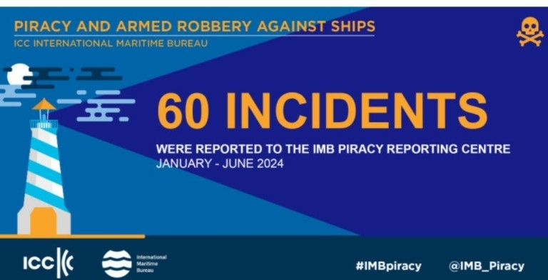 60 πειρατικές επιθέσεις σε βάρος πληρωμάτων το 2024 – Ανησυχία στη ναυτιλιακή βιομηχανία (πίνακες)