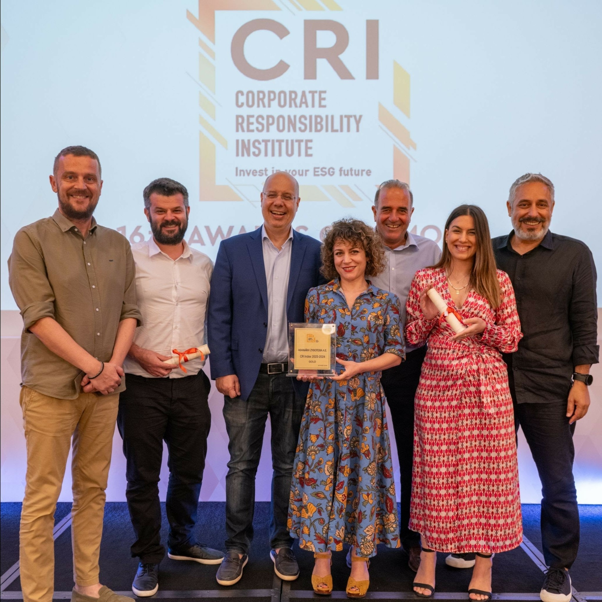 Αθηναϊκή Ζυθοποιία: Χρυσή για δεύτερη φορά για τις υψηλές επιδόσεις στα κριτήρια ESG