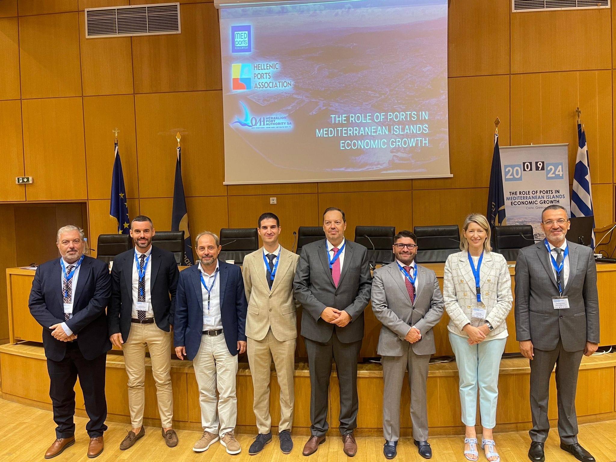 Διεθνής Ημερίδα: «Ο ρόλος των Λιμένων στην οικονομική ανάπτυξη των Μεσογειακών Νήσων» (pic)