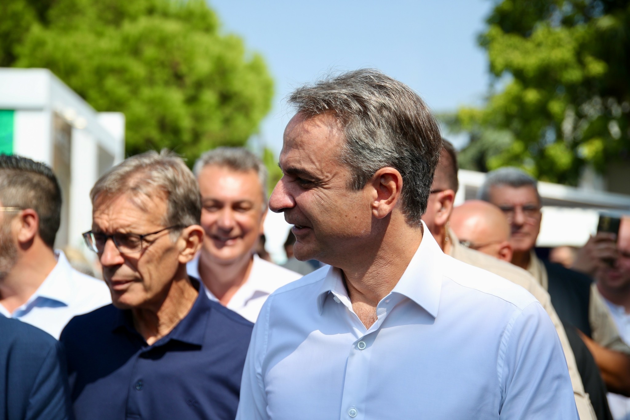 Μητσοτάκης: Ολοκληρώθηκε η περιοδεία του στα περίπτερα της 88ης ΔΕΘ