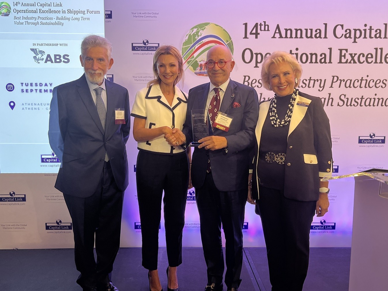 Μελίνα Τραυλού προς Εμάνουελ Γκριμάλντι: «Αποτελείς πρότυπο εθελοντισμού για όλους μας» (pics)