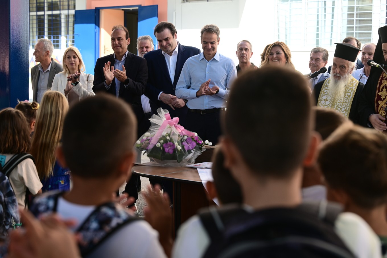 Σχολική χρονιά 2024: Σε δημοτικό σχολείο στη Γλυφάδα ο Μητσοτάκης