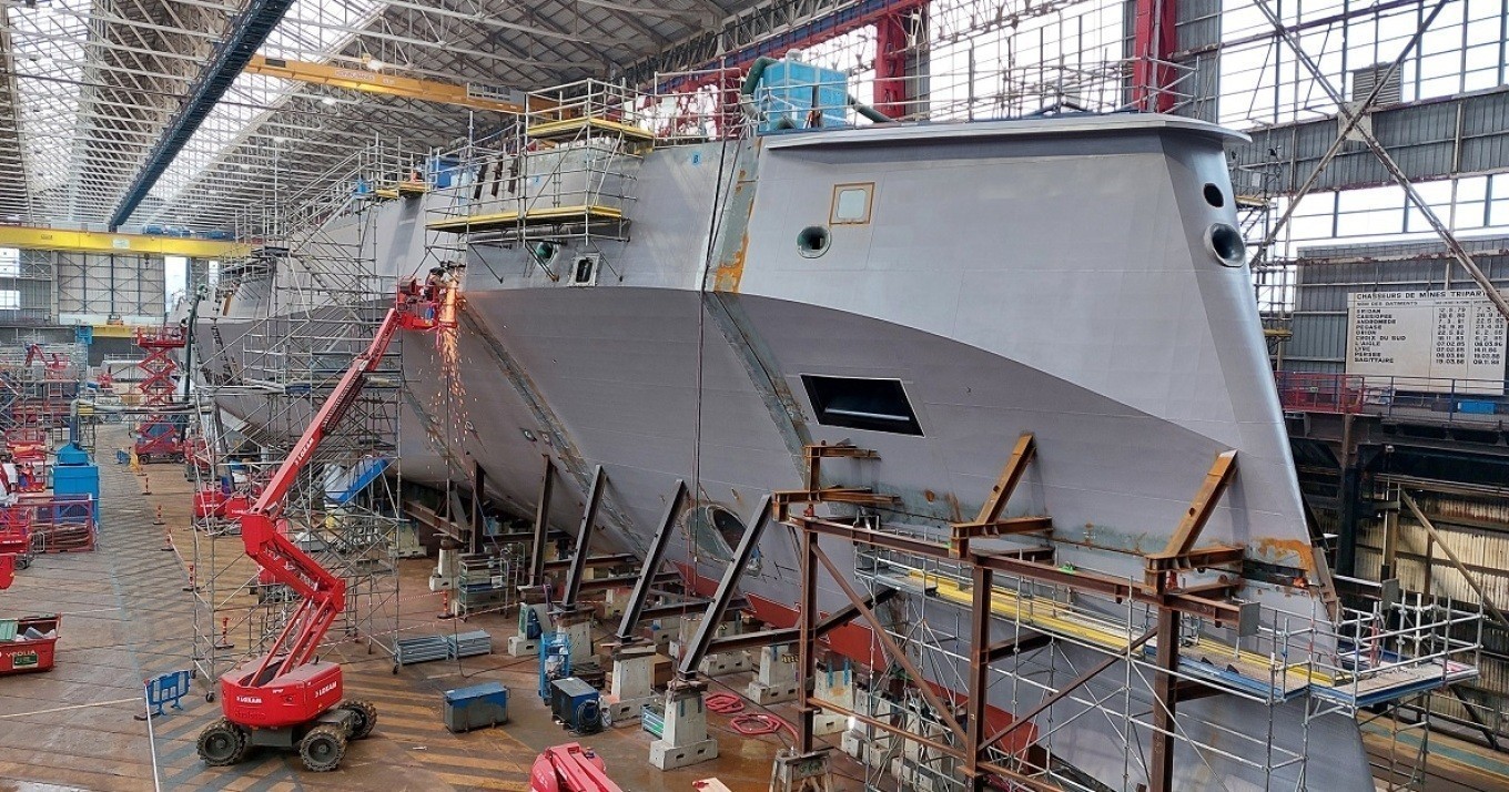 Belh@rra: «Νέαρχος», η δεύτερη γαλλική φρεγάτα για το Πολεμικό Ναυτικό – Πώς έγινε η καθέλκυσή του