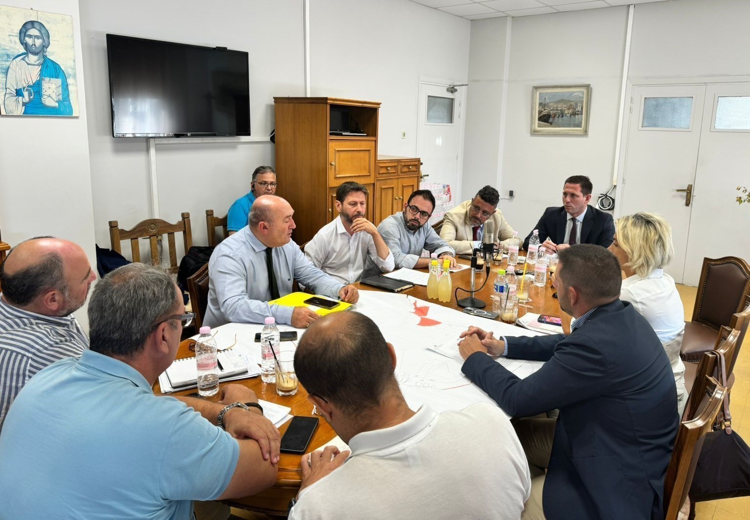 Ρυθμιστική Αρχή Λιμένων: Αυτοψία στο λιμάνι του Βόλου – Τι συζητήθηκε στη συνάντηση εργασίας (pic)