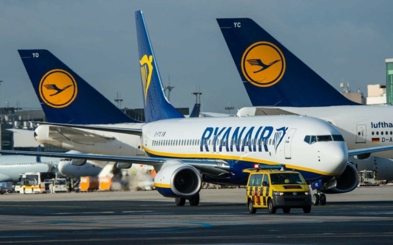 Βέλγιο: Απειλή για βόμβα σε αεροσκάφος της Ryanair