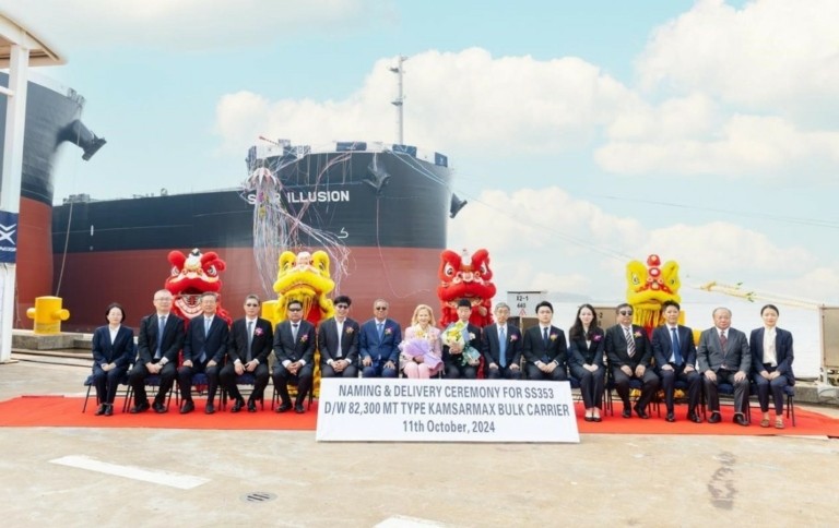 Πέτρος Παππάς: Η Star Bulk παρέλαβε το νεότευκτο «M/V Star Illusion» (pics)