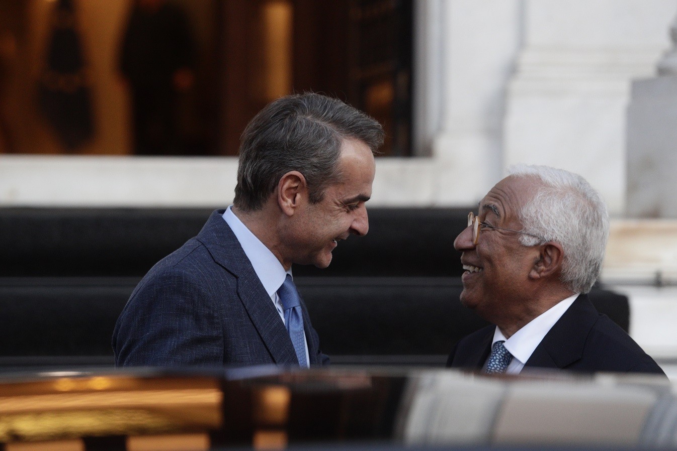 Ο πρόεδρος του Ευρωπαϊκού Συμβουλίου στο Μέγαρο Μαξίμου: «Κυριάκο, υπολογίζουμε στη στήριξή σου»