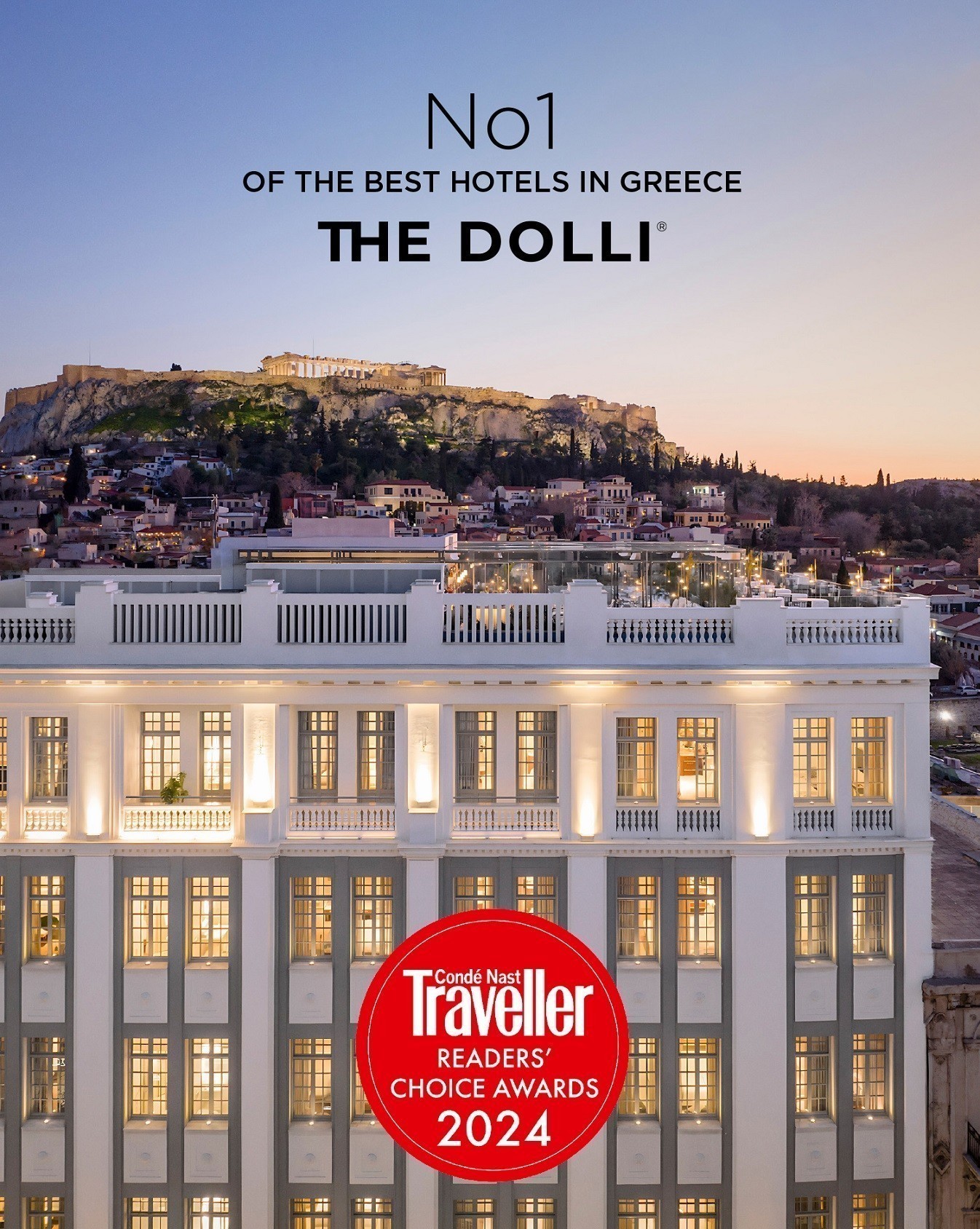 Καλύτερο ξενοδοχείο στην Ελλάδα το THE DOLLI στα Condé Nast Traveller UK Readers’ Choice Awards 2024 (pics)