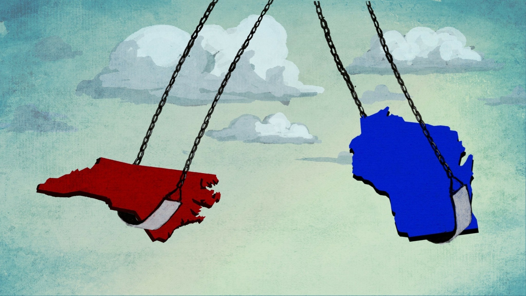 Aυτές είναι οι αμφίρροπες πολιτείες που θα κρίνουν το αποτέλεσμα των αμερικανικών εκλογών (πίνακες)