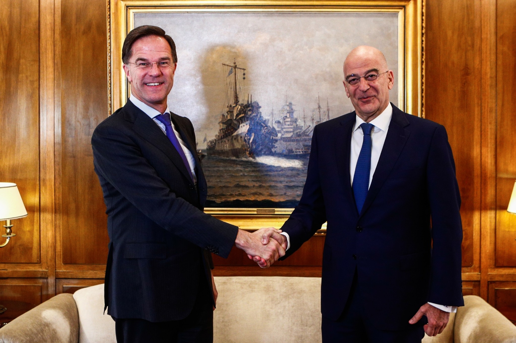 Συνάντηση Δένδια – Ρούτε: Τα θέματα που συζήτησαν